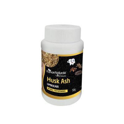 Activated Charcoal from Rice Husk -Herbal Tooth Powder-50 gm