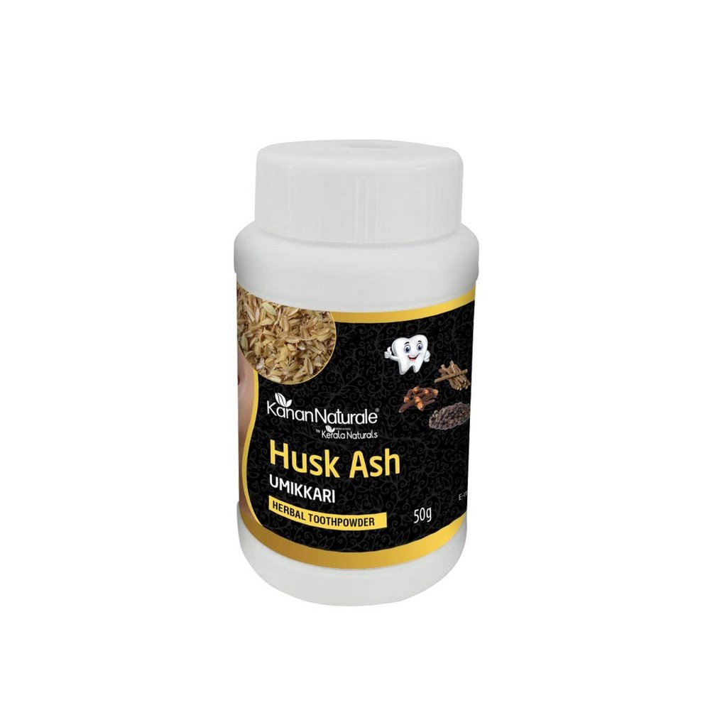 Activated Charcoal from Rice Husk -Herbal Tooth Powder-50 gm