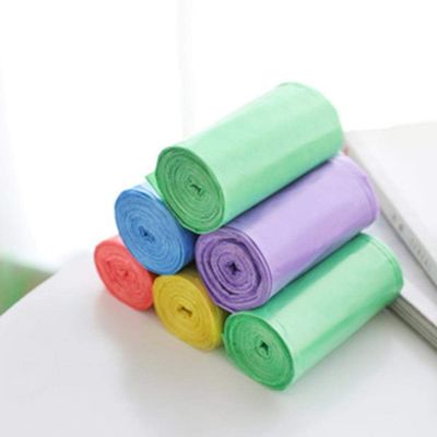MMMWQ Multi-color Large Trash Bags Garbage Bags Bathroom Bedroom Office Strong Multipurpose Bags for Trash Can Garbage Bin