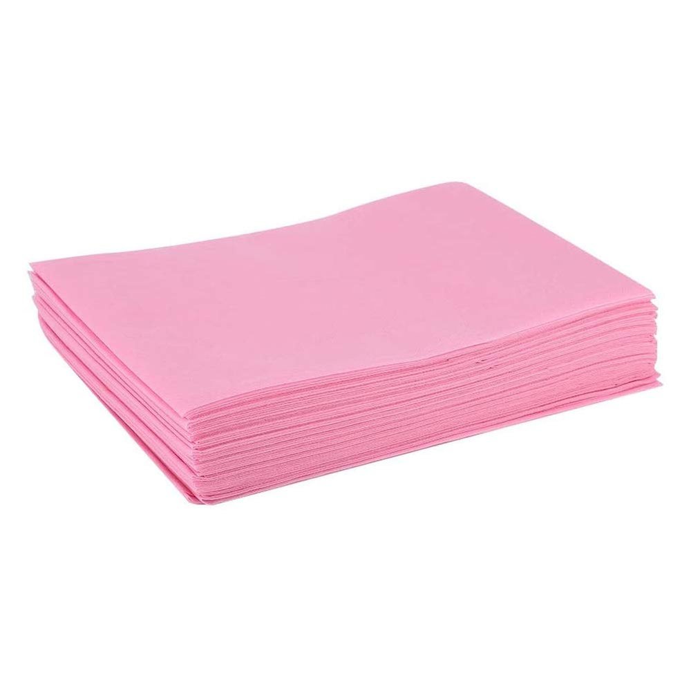 100 x Spa Bed Sheets Disposable Massage Table Sheet, Mattress Pad - Breathable, Waterproof Bed Cover Non-Woven Fabric,Travel, Clubs, Baby Care70 x 170cm