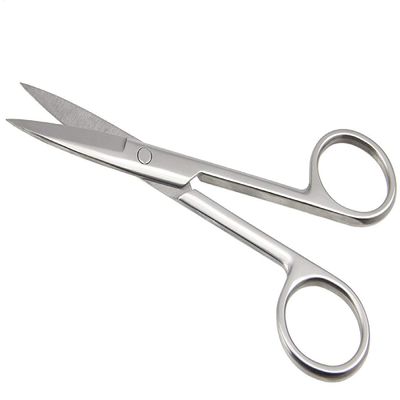 Moustache/Beard/Eyebrow/Nose Hair Trimming Scissor For Men And Women