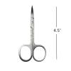 Moustache/Beard/Eyebrow/Nose Hair Trimming Scissor For Men And Women view 2
