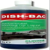 Clover Chemicals Dish-Bac Washing Up Liquid 1L - 221