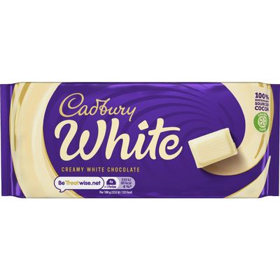 Cadbury Creamy White Chocolate Bar, 90 g, (Pack of 1)