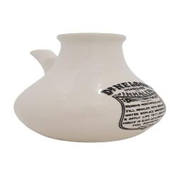 Dr Nelsons Improved Inhaler, Vocal Steamer White, Complete with Mouthpiece, Medium Size : 500ml