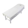 100pcs Disposable Couch Cover, Massage Table Disposable Covers,Massage Cover Sheets with Hole Beauty Couch Cover Cosmetic Bed Sheet Covers for Beauty Salon, Massage, Tattoo, Hotels(White) view 3