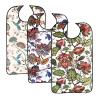 Newthinking 3 Pack Adult Bibs for Eating, Adult Bibs with Crumb Catcher for Women, Washable and Reusable Clothing Protectors for Adult Elderly and Disabled view 1