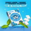 Milliways Peppermint Chewing Gum, Plastic Free, Sugar Free, Aspartame Free, Natural | 12 Packs of 10 Pieces (120 Pieces Total) | Xylitol, Plant-Based, Biodegradable view 2