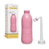 First Days Maternity Maxi Peri Bottle - 650ml Portable Bidet for Postpartum Care, Pain Relief - Perfectly Angled Head - Perfect After Birth Essentials for Mum (Pink) view 1