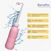 First Days Maternity Maxi Peri Bottle - 650ml Portable Bidet for Postpartum Care, Pain Relief - Perfectly Angled Head - Perfect After Birth Essentials for Mum (Pink) view 3