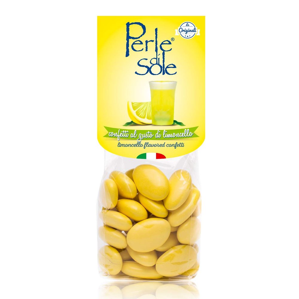 Limoncello Flavored Confetti - Perle di Sole - Offer 6 Pieces