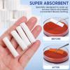 iplusmile 1000pcs Cotton Rolls Gauze Rolls Rolled Cotton Ball High Absorbent Cotton Roll Nosebleed Kit Accessories for Adults Kids Supplies 1.2X3.8cm view 3