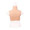 Realistic Breasts Fake Silicone Boobs High Collar for Crossdressers Transgender B Cup view 2