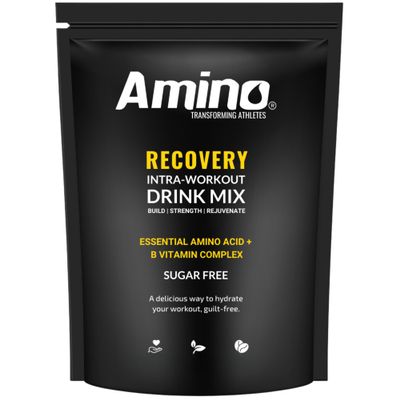 Amino Recovery - EAA & BCAA Intra Workout Powder - 7000mg EAA Amino Acid Recovery Drink & BCAA Powder - Protect Muscle & Aid Recovery - Sugar Free & Vegan (Cloudy Lemon, 44 Servings)
