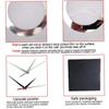 Hotaden 1pc Watches Stickers Clock Wall Decoration Acrylic Modern Design Luxury Mirror Wall Clock Watches Stickers Silver view 4