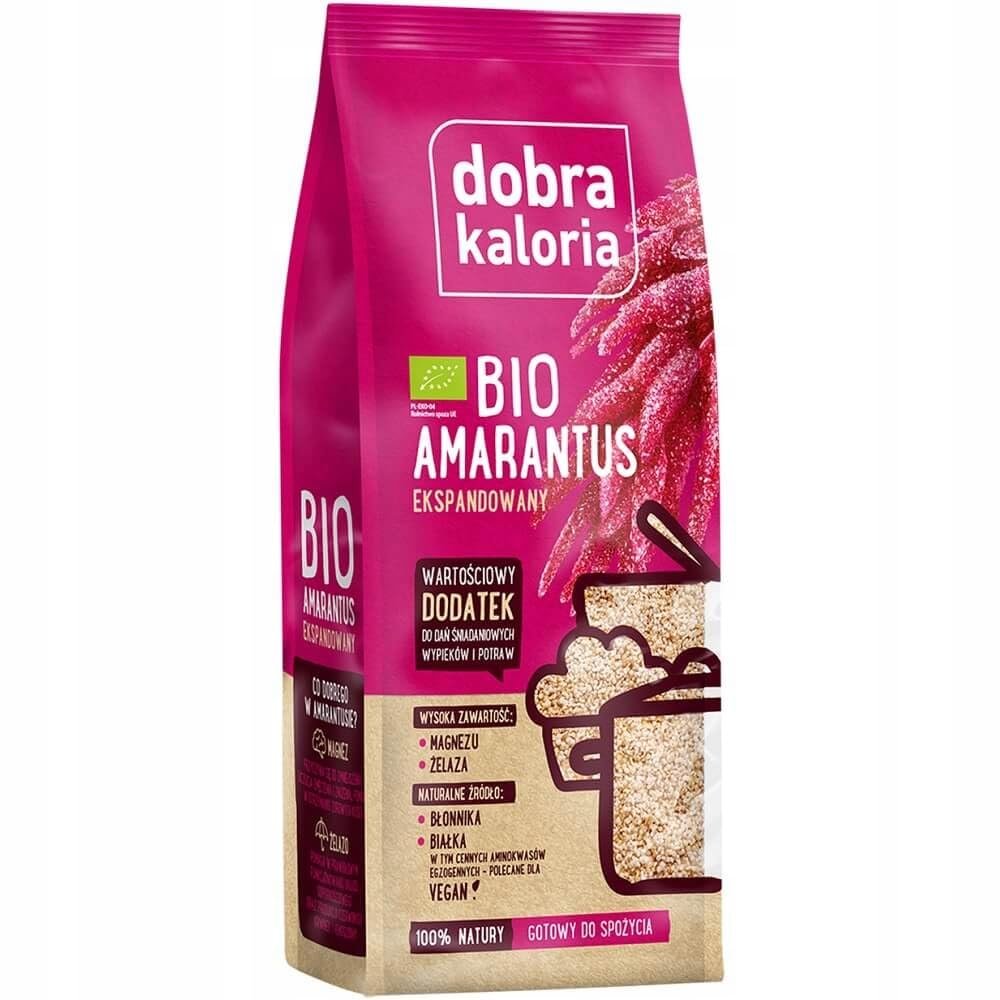 Puffed Amaranthus BIO 120 g - DOBRA KALORIA