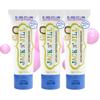 Jack N Jill Natural Certified Kids Toothpaste  Fluoride-Free Toddler & Baby Toothpaste with 40% Xylitol, No Sugar, Suitable from 6 Months+, Organic Bubblegum Flavour, Pack of 3 (50g Each) view 1