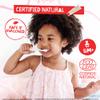 Jack N Jill Natural Certified Kids Toothpaste  Fluoride-Free Toddler & Baby Toothpaste with 40% Xylitol, No Sugar, Suitable from 6 Months+, Organic Bubblegum Flavour, Pack of 3 (50g Each) view 2