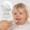 reer 79249 Finger Toothbrush Silicone 2 Pack Baby Toothbrush Latex Transparent 9g view 4