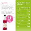 Simply Strawberry, Basil & Cucumber Cooler, Vegan & Gluten Free Beverage Syrup for Cordial Squash, Cocktails & Mocktails (6 x 1 Litre) view 2