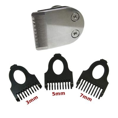 Trade-Shop Hair Trimmer Attachment 3/5/7 mm Compatible with Philips RQ1258CC RQ126 RQ1260 RQ1260CC RQ1260X RQ1261 RQ1265 RQ1265CC RQ1270 RQ1275 RQ1275CC RQ12888 0.