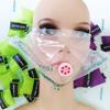 100pcs JTKENS CPR Mask Keychain Ring Emergency Kit Rescue Face Shields for First Aid or AED Training view 4