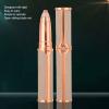 Electric Eyebrow Trimmer, USB Eyebrow Shaver, Portable Eyebrow Trimmer, Lipstick Styling Hair Removal Makeup Shaver for Women(Gold) view 3