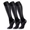 3 Pack Copper Compression Socks - Compression Socks Women & Men Circulation - Best for Medical,Running,Athletic - - L-X-L view 1