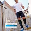 3 Pack Copper Compression Socks - Compression Socks Women & Men Circulation - Best for Medical,Running,Athletic - - L-X-L view 2