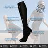 3 Pack Copper Compression Socks - Compression Socks Women & Men Circulation - Best for Medical,Running,Athletic - - L-X-L view 4