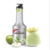 MONIN Granny Smith Apple Fruit Mix Puree 1L for Cocktails, Smoothies and Frappes. Vegan-Friendly, Allergen-Free, 100% Natural Flavours. 2-in-1 Apple Puree and Sugar Syrup Hybrid view 2