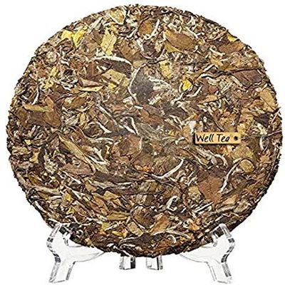 WELLTEA - Premium Peony White Cake FuDing Tea Cake - 350g