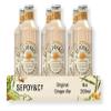 SEPOY & CO. Fiery Ginger Ale (Pack of 6) - Luxury Mixer for Whisky & Dark Rum | Crafted with Natural Gingers & Himalayan Water | 100% Natural, Low Sugar, Low Calorie | 200ml Glass Bottles view 1