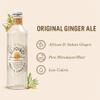 SEPOY & CO. Fiery Ginger Ale (Pack of 6) - Luxury Mixer for Whisky & Dark Rum | Crafted with Natural Gingers & Himalayan Water | 100% Natural, Low Sugar, Low Calorie | 200ml Glass Bottles view 3