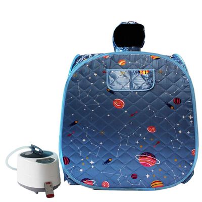 Portable Steam Sauna Home Indoor Sauna Tent Home UK Personal Spa SkyBlue