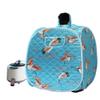 Portable Steam Sauna Home Indoor Sauna Tent Home UK Personal Spa Cranes Blue view 2