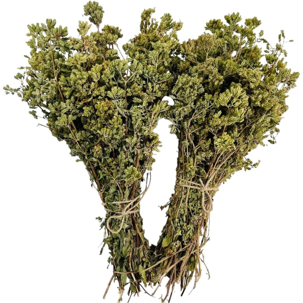 Greek Dried Mountain Oregano Bunch 220g - 1.95Kg Origanum Vulgare (950 grams)