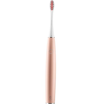 Oclean Air 2, Sonic Electric Toothbrush, Portable Ultra Quiet Design, Dupont Brush Head Bristles, 2h Quick Charge for 40 Days, IPX7 Pink Rose