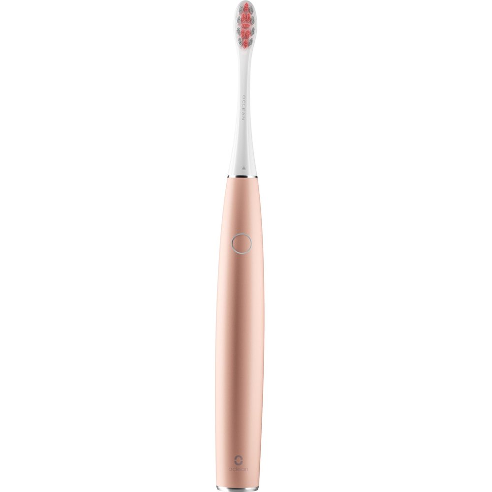 Oclean Air 2, Sonic Electric Toothbrush, Portable Ultra Quiet Design, Dupont Brush Head Bristles, 2h Quick Charge for 40 Days, IPX7 Pink Rose
