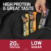 Optimum Nutrition Whipped Protein Bars, Low Calorie Snacks, Low Carb Low Sugar, Workout Snack for Men and Women, Chocolate Caramel Flavour, 10 x 60g view 2