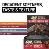 Optimum Nutrition Whipped Protein Bars, Low Calorie Snacks, Low Carb Low Sugar, Workout Snack for Men and Women, Chocolate Caramel Flavour, 10 x 60g view 4