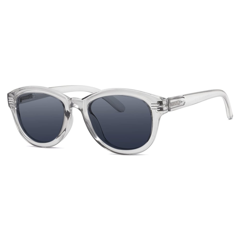 Eyekepper Cat Eye Reading Glasses for Women Oversize Ladies Readers - Grey Lens