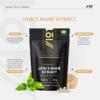 Organic Lions Mane Supplement 28,000mg  50% Polysaccharides (700mg)  180 Vegan Capsules  High Strength Mushroom Supplement  Resealable and Recyclable Pouch  by Alpha01 view 2