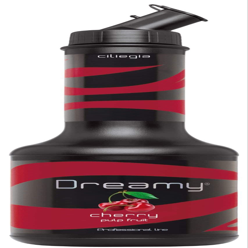 Dreamy Cherry Pulp 95cl cocktail syrup, made with fresh Cherry from concentrate, Prepare Cocktails Syrups, Mocktail Syrups, Smoothies, milkshakes