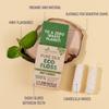 Biodegradable Mint Dental Tooth Lace Floss - 2X Refillable Flossers - 100% Organic Natural and Compostable Teeth Silk Spool - Waxed with Candelilla Wax & Eco-Friendly Zero Waste Packaging view 3
