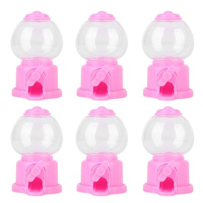 Candy Box,6Pcs Mini Cute Shape Candy Storage Box Children Candy Machine Dispenser for Kid