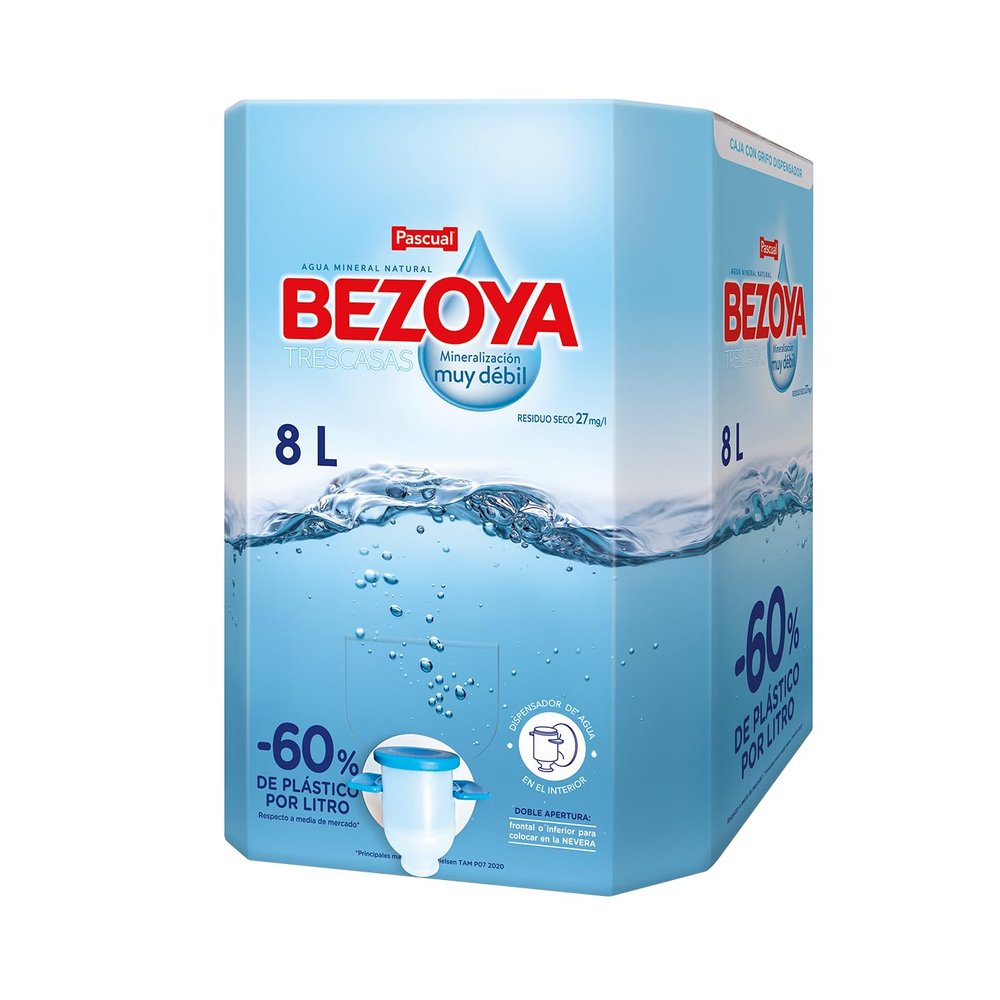 Bezoya Mineral Water Spill-proof cap 8 Liters