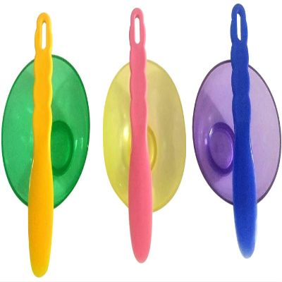 ORILAO 3PCS Dental Lab Rubber Mixing Bowls Flexible Silicone Colorful Bowls (Large+Medium+Small) with Spatulas