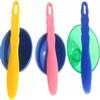 ORILAO 3PCS Dental Lab Rubber Mixing Bowls Flexible Silicone Colorful Bowls (Large+Medium+Small) with Spatulas view 3