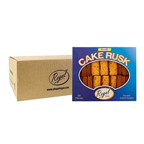 Regal Food Cake Rusk Soonfi 28pcs Pack of 9 - Bulk Tea Ruck
